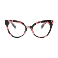 

11128 Superhot Eyewear Retro Elegant Cat eye Reading Glasses Frame with clear lens Fashion Optical Eyeglasses