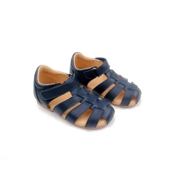 Kids Leather Sandals For Boys Girls 