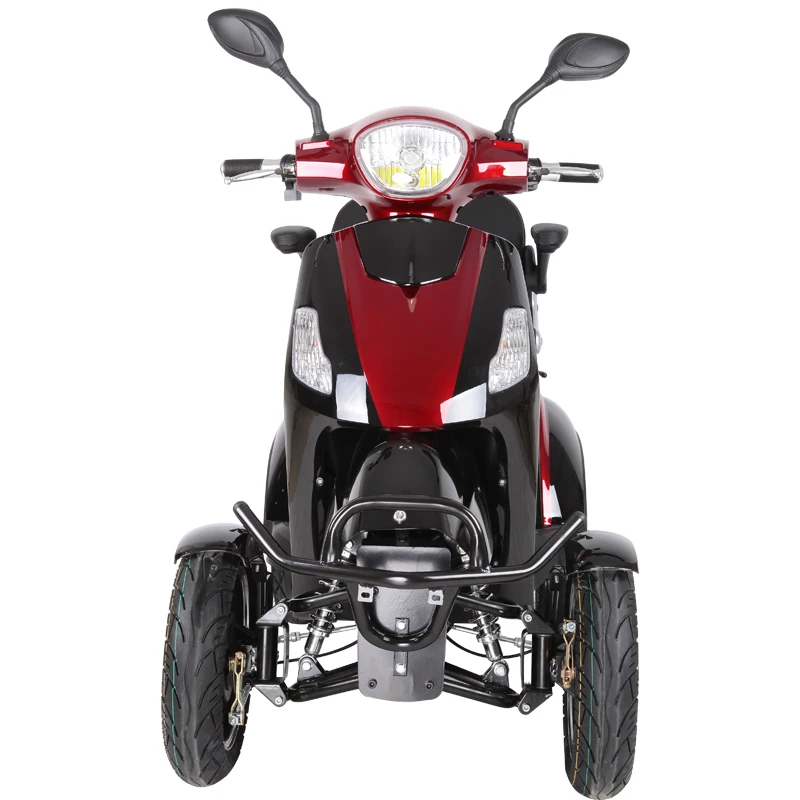 
middle size four wheel electric handicapped scooter for the elder 