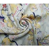 100% polyester 20D+26D composite wire chiffon printed fabric for women dresses