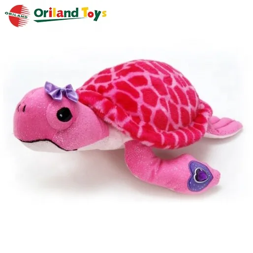 pink stuffed turtle
