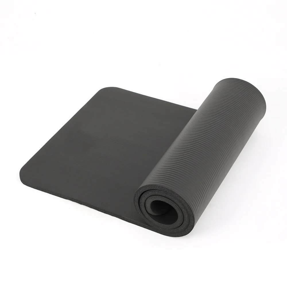 

Hot sale non-slip eco friendly black yoga mat, Customized