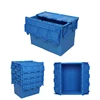 plastic crate stackable tote packaging box computer crate