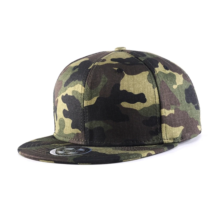 Fashion Camo Hat And Cap Camouflage Flat Brim Hats Camo Hat - Buy Camo ...