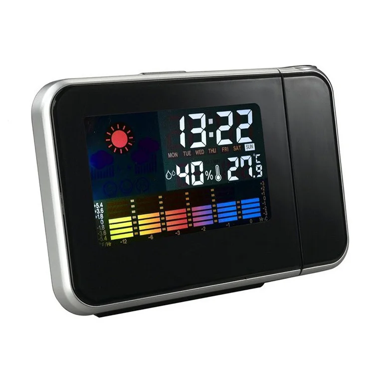
Top Selling Oem LED Digital Display Electronic Projection Clock With Temperature Station  (60559927014)