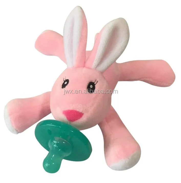 Stuffed Animal Pacifier Holder Detachable,Pacifier Holder Stuffed