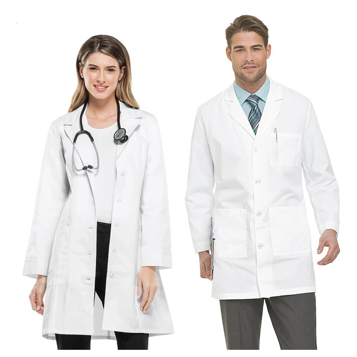 

White women cotton Long Sleeve black Lab Coats, White,blue,black, navy blue, pink. or customerized