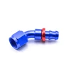 high Quality AN adapter reusable push on hose end for fuel oil braided hoses pipe fitting