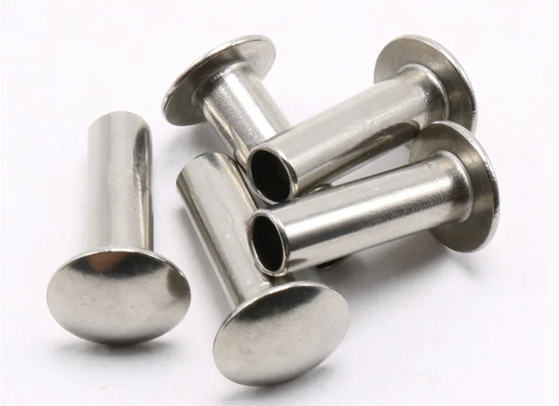 Round Dome Head Aluminium Semi Tubular Rivets M2 M3 M4 M5 M6 - Buy M6 ...