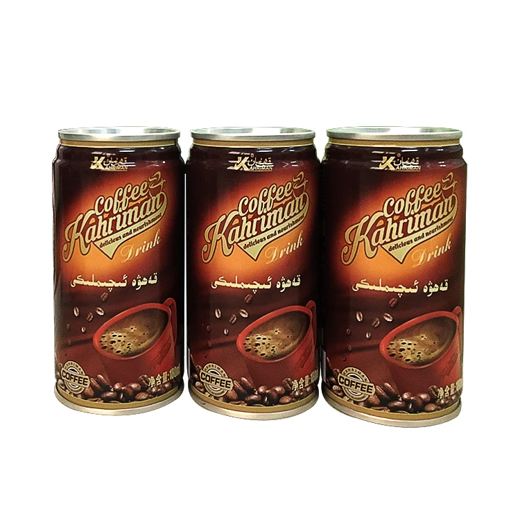 
180ml Refreshing Milk Ice Coffee Drink Suppliers in Tinplate Can  (60738015673)