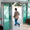 High quality entrance security es200 sliding automatic front door design