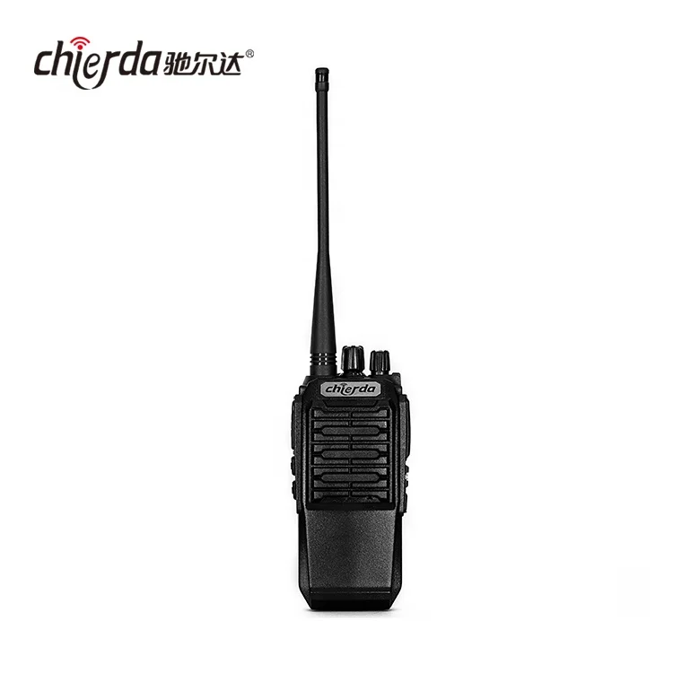 

8 Watts High Power Police Scanner 150MHz VHF 400MHz UHF Handy Talkie CD-628 2 way radio, Black