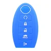 China Supply fashion Anti-dirty rubber car key case shell apply for nissanremote keys