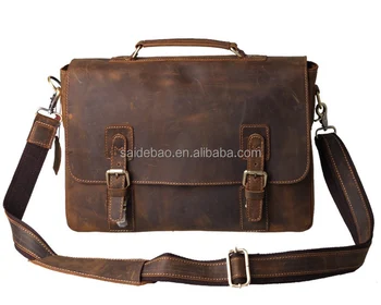 leather executive briefcase