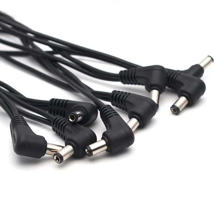 1 To 3 6 8 Way Daisy Chain Dc Splitter Cable For Guitar Effects Pedal