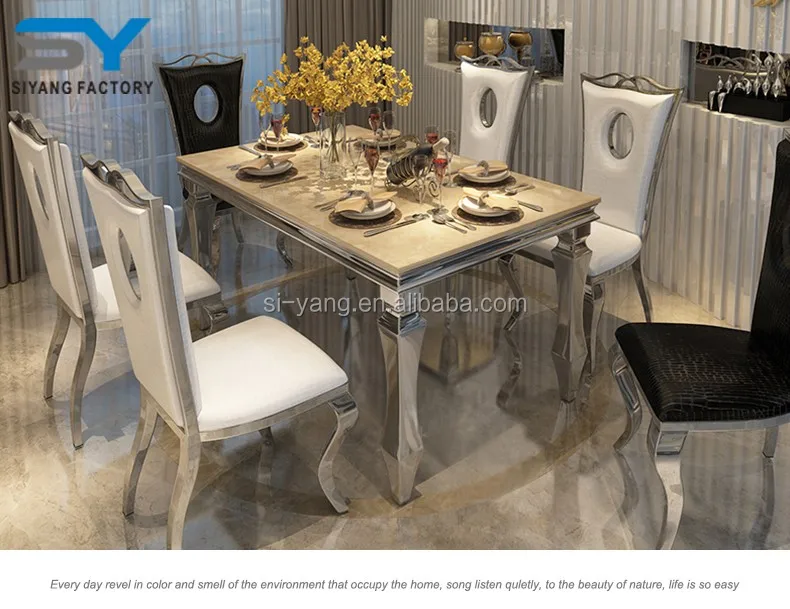 Hatil Furniture Bangladesh Stainless Steel Square Dining Table Ct004 Buy Hatil Furniture