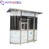 American standard socket round portable outdoor room security cabin pre-assembly sentry post for 20ft container house