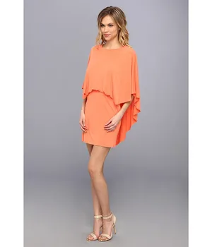 batwing chiffon dress
