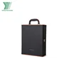 Alibaba manufacture cheap sale two bottle wine packaging pu leather box set