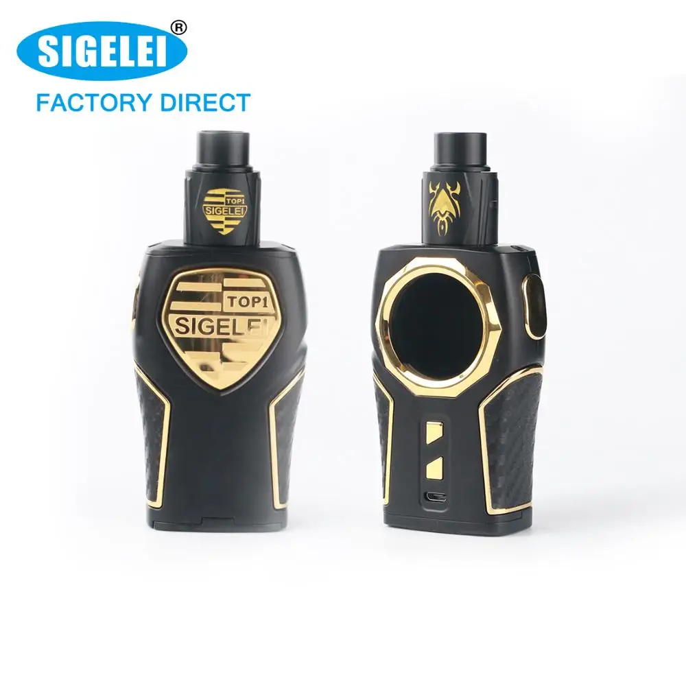 

Sigelei TOP1 Vape Kit E electronic cigarette 10-230W SUPER POWER E Cig mod and atomizer