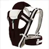 Factory direct adjustable button design soft material multifunctional baby carrier