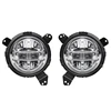 7 Inch King Kong Headlight plus 9 inch Headlight Adjustable Adapter Bracket Mounting Ring for Jeep Wrangler JL