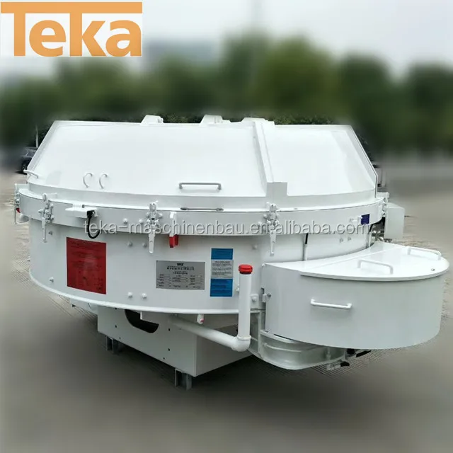 1 cubic meter Germany Teka turbine pan concrete mixers for sale nz