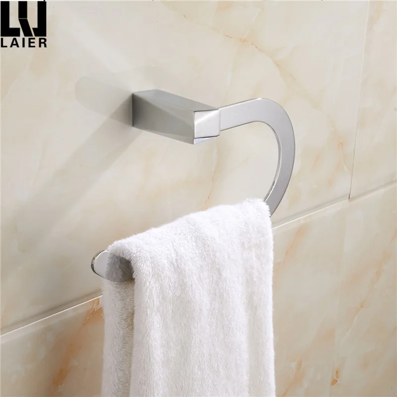 
Modern Designs Zinc alloy wall mounted chromed towel ring 