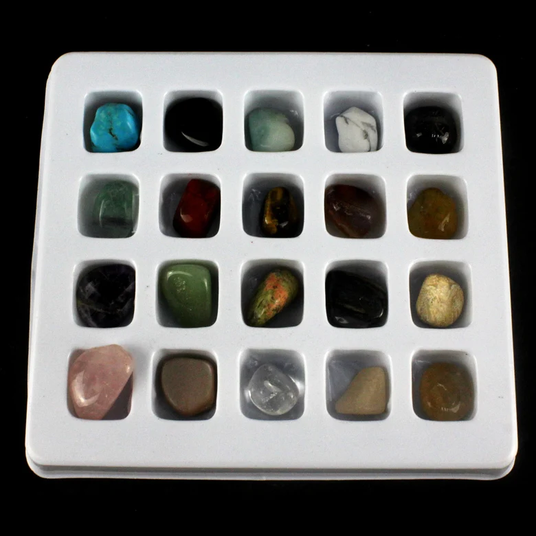 wholesale various types of natural polished gemstone tumbled stones for sell