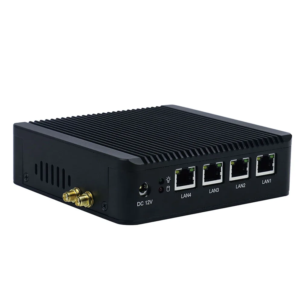 

YanLing pfsense firewall barebone IBOX-501 N10E Intel ATOM E3845 quad core firewall motherboard pfsense mini pc