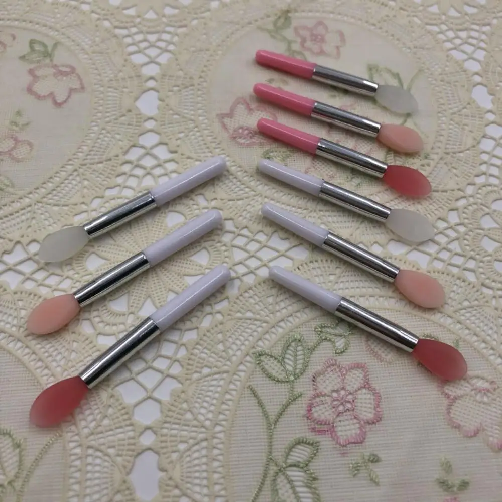 Small Silicon Makeup Lip Balm Applicator Brush With Eva Bag Packing