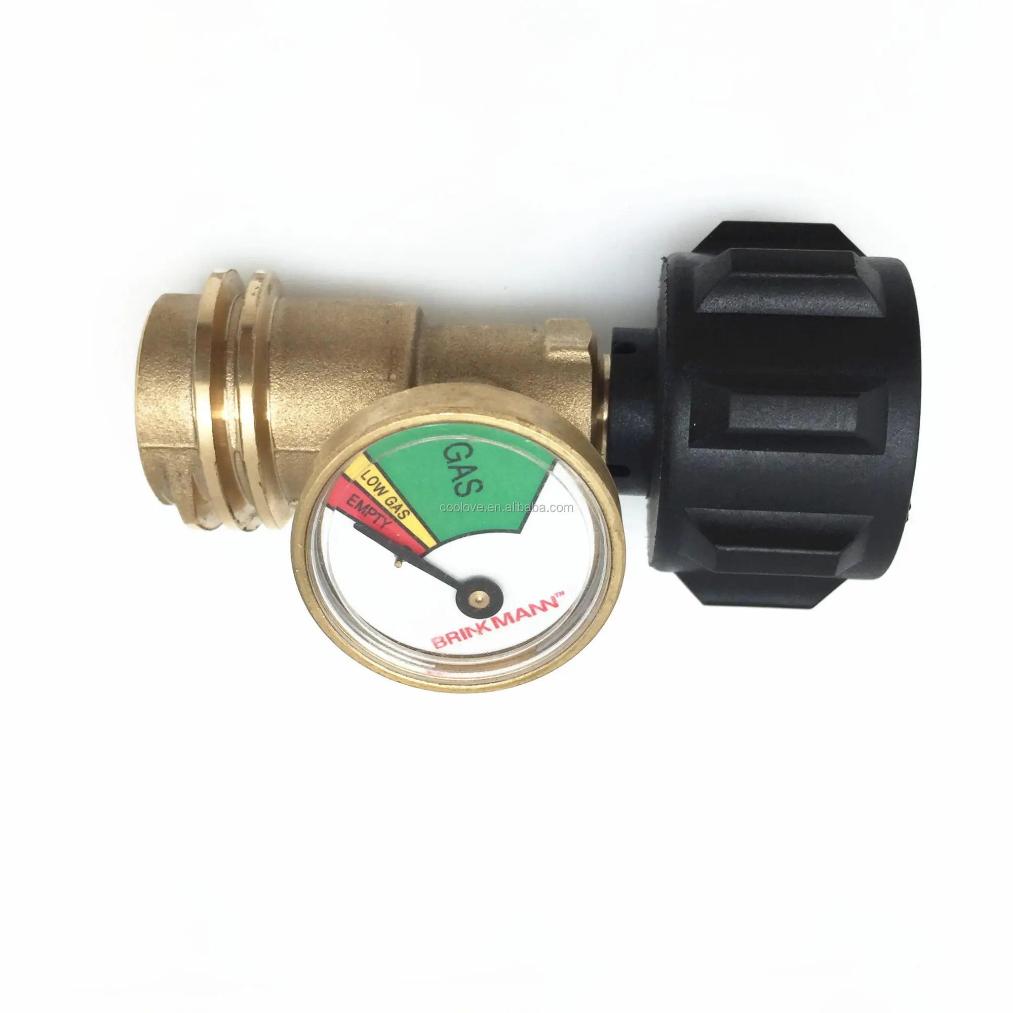 gas cylinder filling gauge adapter