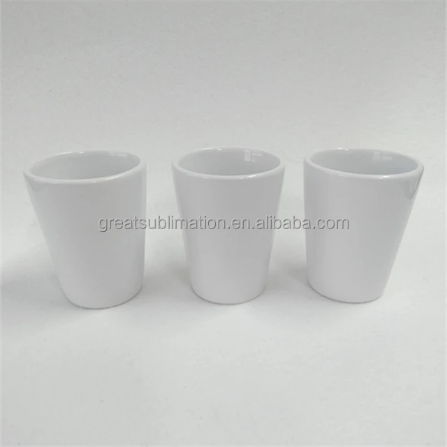 

white mugs sublimation,2oz ceramic shot glass,custom logo