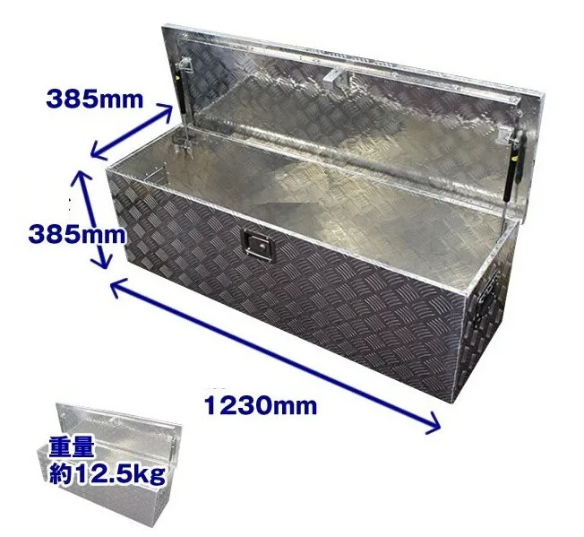 Aluminum Truck Bed Drawer Tool Box Storage Box With 2 Drawers