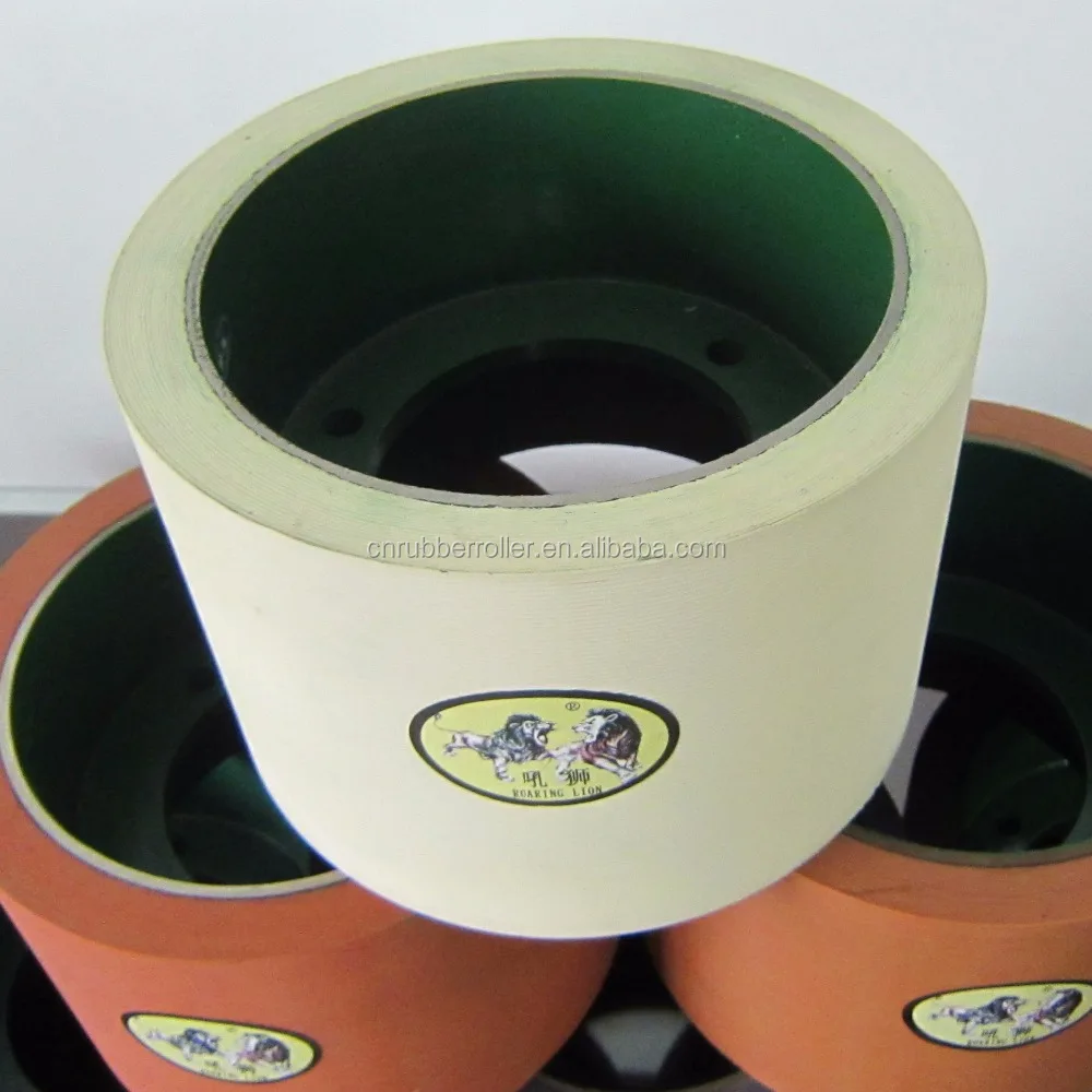 
High quality rice mill 6 inch iron drum rubber roller 