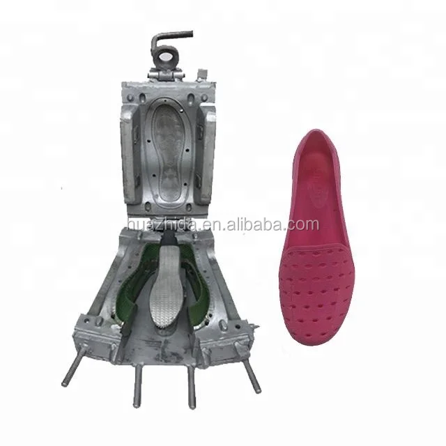 
PVC PCU Air Blowing Injection Plastic Single color Shoe Sole Shoe Last Mold 