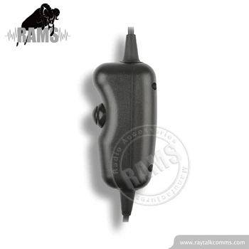 Low-profile Ground Headset Ptt Switch For Ground Support Aviation