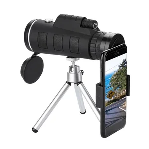 Portable 40x60 Zoom Monocular Telescope Mobile Phones