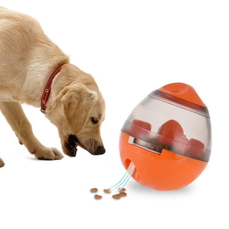 Amazon Hot Sale Food Dispensing Ball For Dogs And Cats Pet Bite Toys With Tumbler New Dog Treat