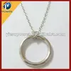 Clowns Magicians Metal Toy Ring Chain Easy Necklace Magic Trick Logic Knot New close up magic set