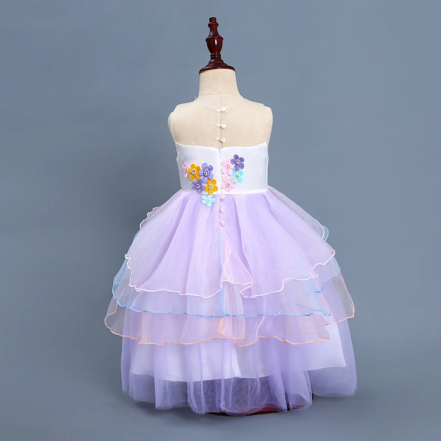 kids clothes girls unicorn dress/Children's evening Dresses Unicorn birthday party dresses kids brand clothes