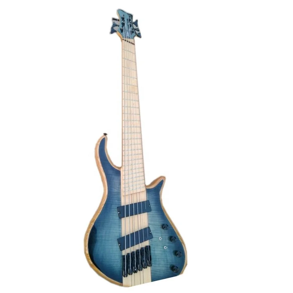 

Weifang Rebon 6 string fanned fret electric bass guitar