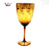Factory Wholesale Price Antique Gold Rimmed Crystal Stemware