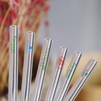 

Eco-friendly high borosilicate glass drinking straw