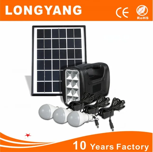 Portable Gd 4w Mini Solar Lighting Kit Indoor Light Portable Gd 4w Mini Solar Lighting Kit Indoor Light