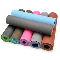 

Hot sale skidproof waterproof soft durable tpe eco friendly exercise premium high density yoga mat