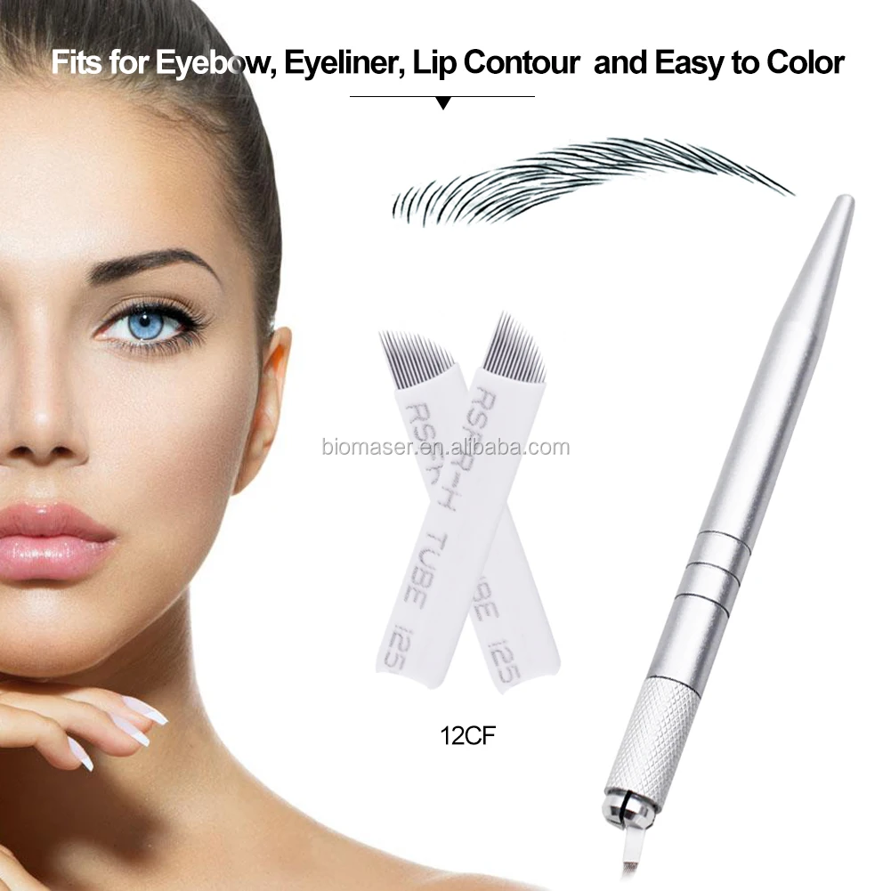 Permanent Makeup Microblading Pen Eyebrow Hand Tools For Disposable