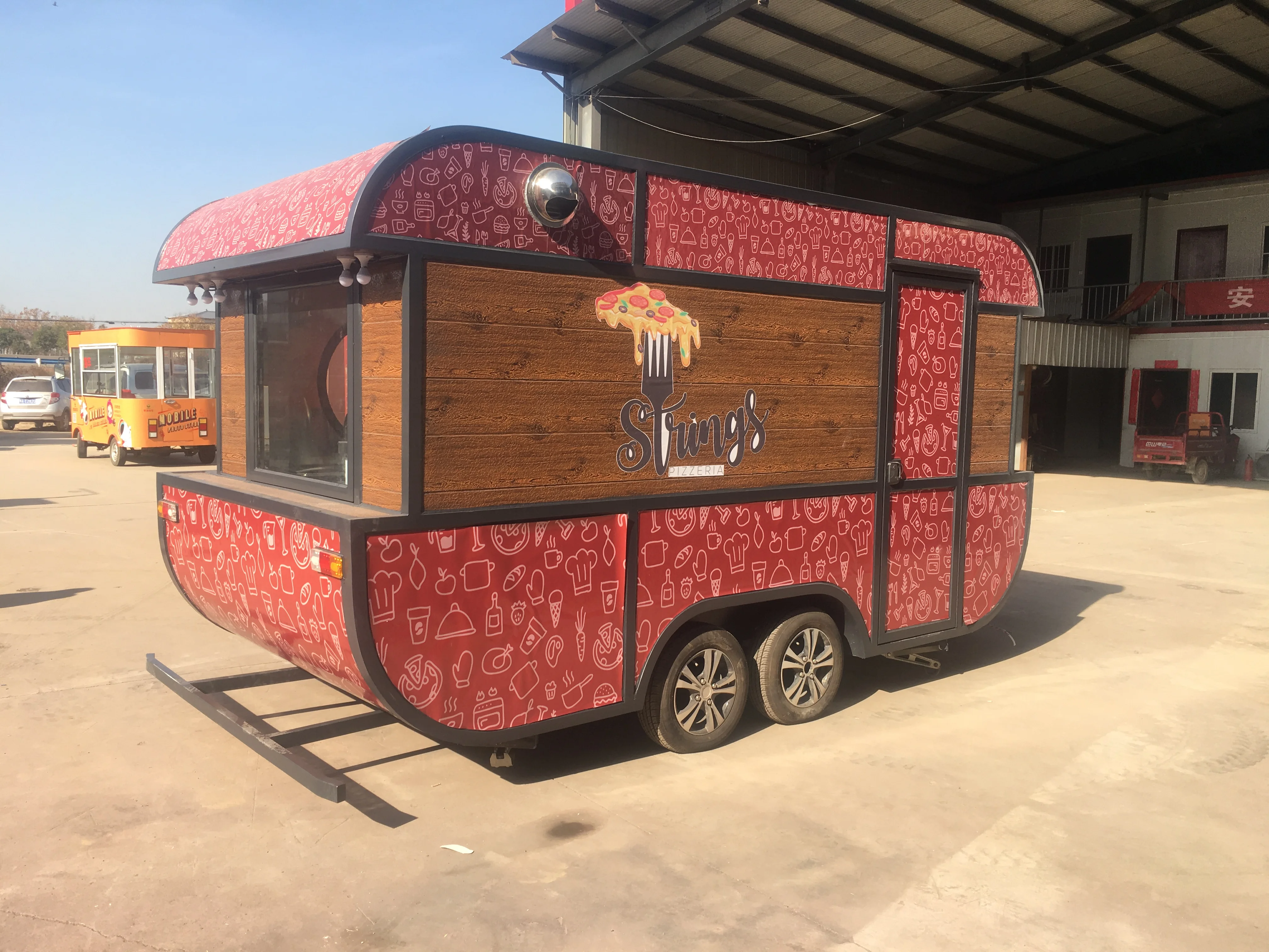 Customized New Smart Design Street Food Truck/mobile Food Cart For Sale