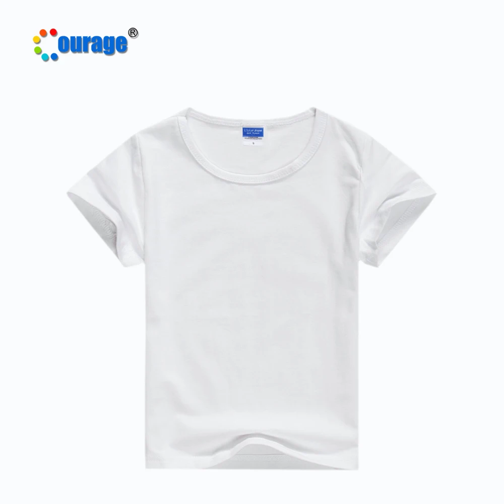 2017 Breathable kids cotton t-shirt with sublimation custom design