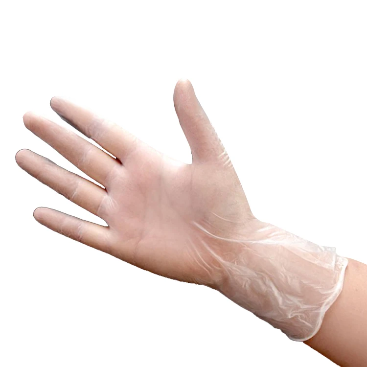 Dental Gloves Disposable Pvc /vinyl Exam Glove Clear/blue - Buy Dental ...